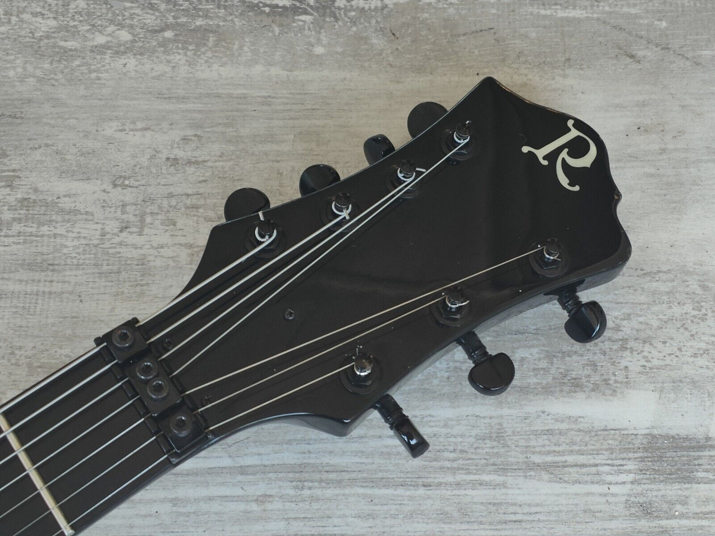 2001 B.C Rich USA 7-String Neckthrough Mockingbird (Black)