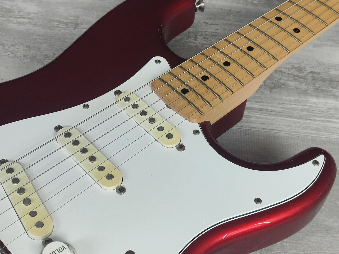 2007 Fender Japan Stratocaster Standard (Candy Apple Red)