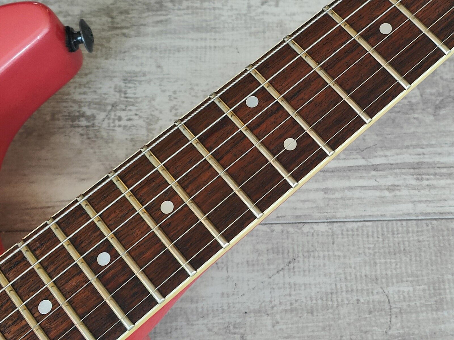 1985 Greco Japan JJ-R1 HSS Superstrat w/Kahler (Pink)