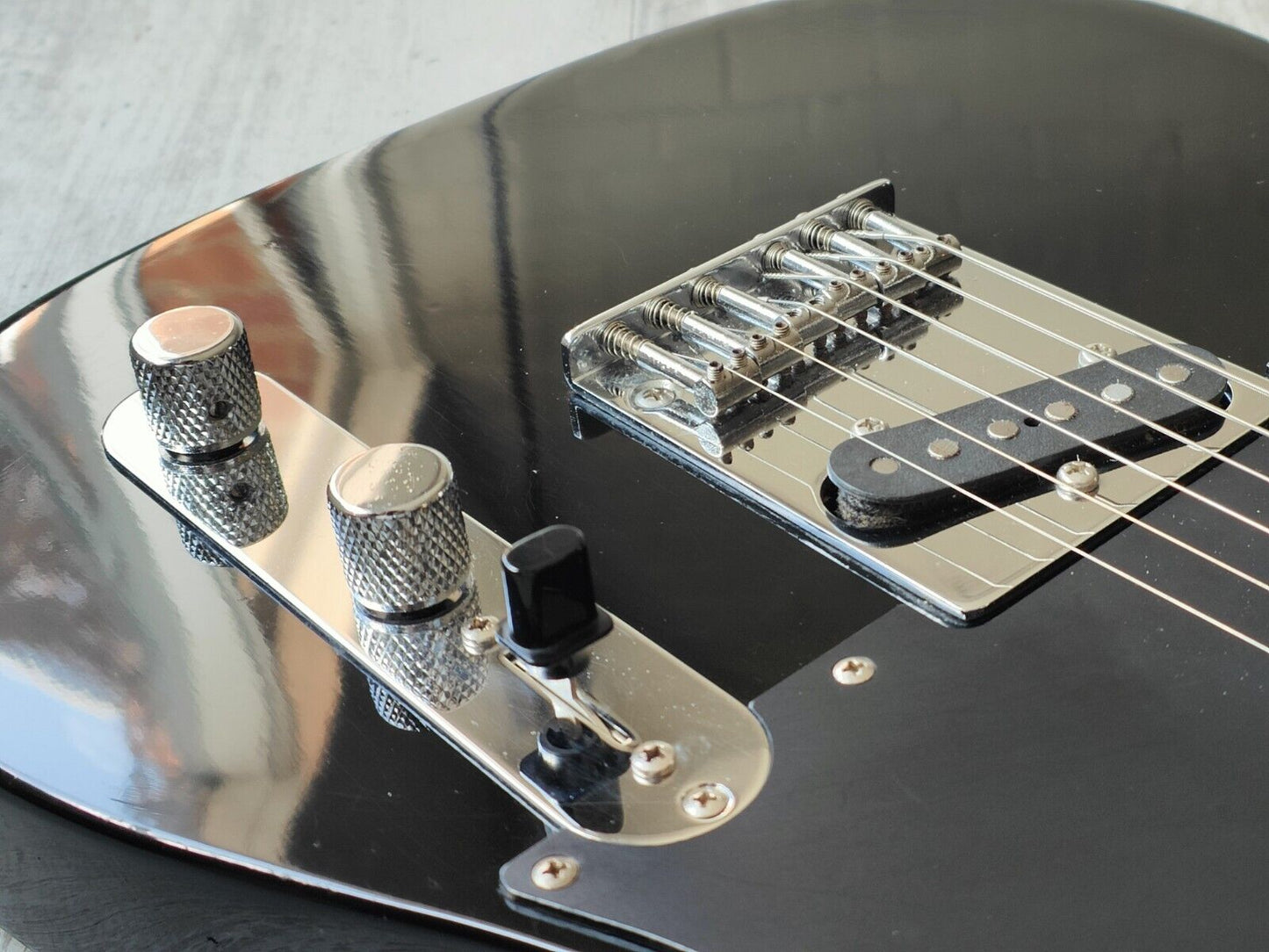 1991 Squier Japan Silver Series Telecaster Standard (Black)