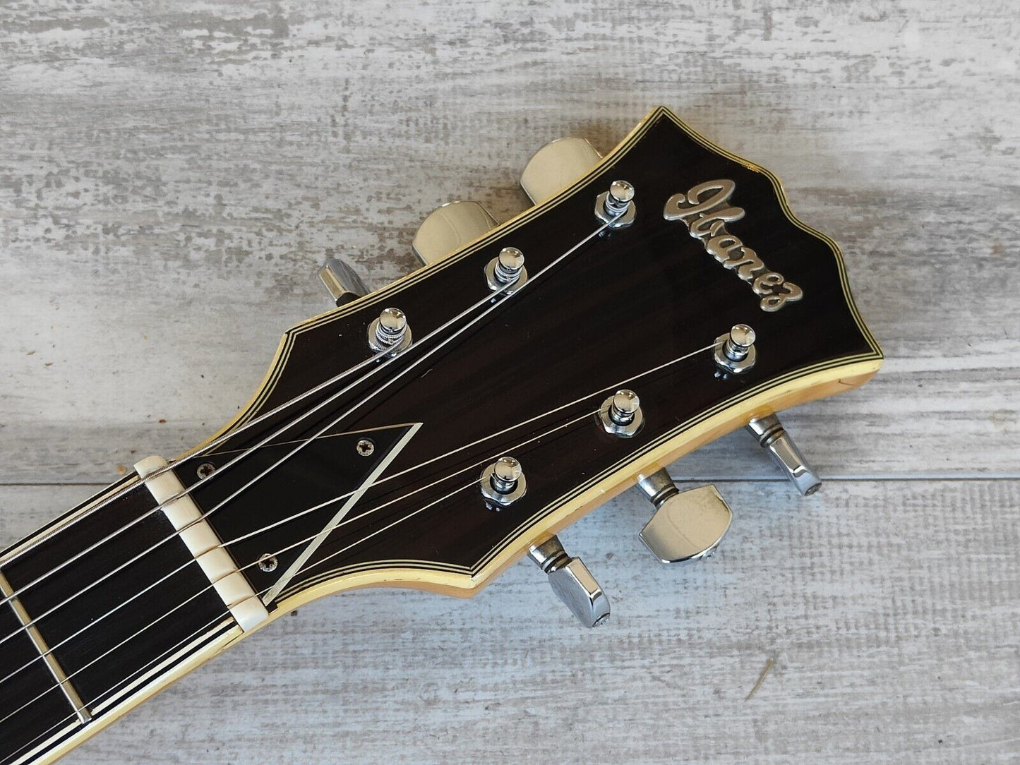 1967 Ibanez Japan Stereo Hollowbody Electric Guitar (Brown)