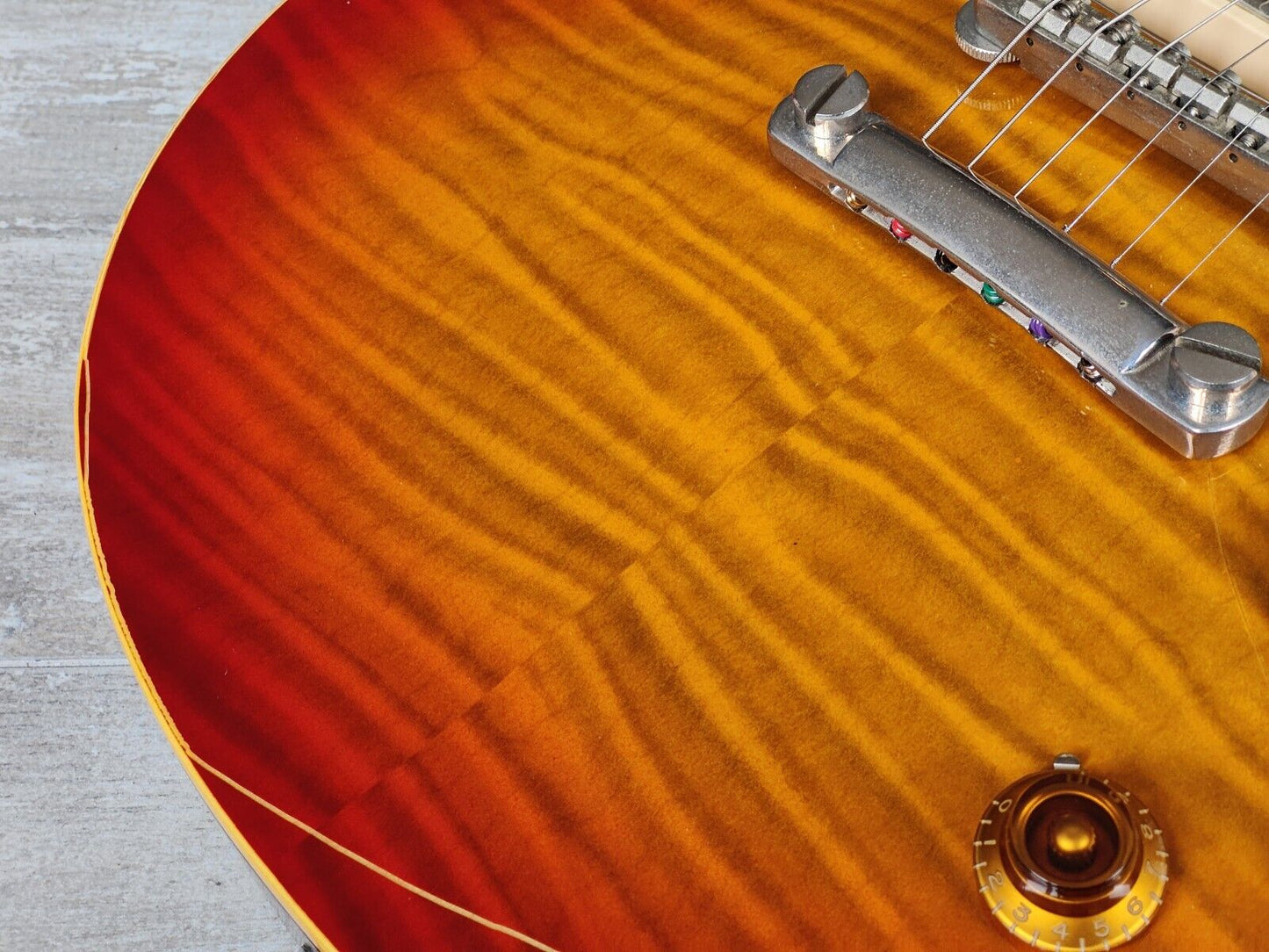 1993 Orville Japan (by Gibson) LPS-80F Les Paul Standard (Cherry Sunburst)