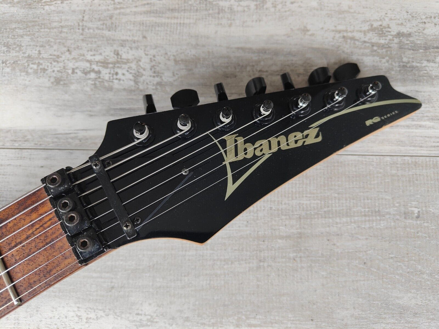 2000 Ibanez Japan (Fujigen) RG7420 7-String Superstrat (Black)