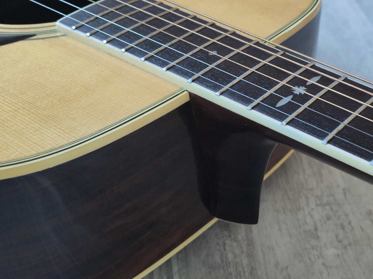 1980's Tokai Cat's Eyes CE-300 Japanese Vintage Acoustic Guitar (Natural)