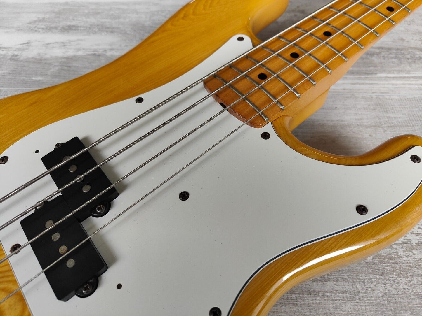 1978 Heerby Japan PB-550N Precision Bass (Natural Ash)