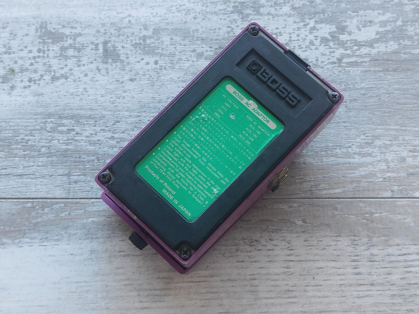 1980's Boss Japan BF-2 Vintage Flanger Pedal