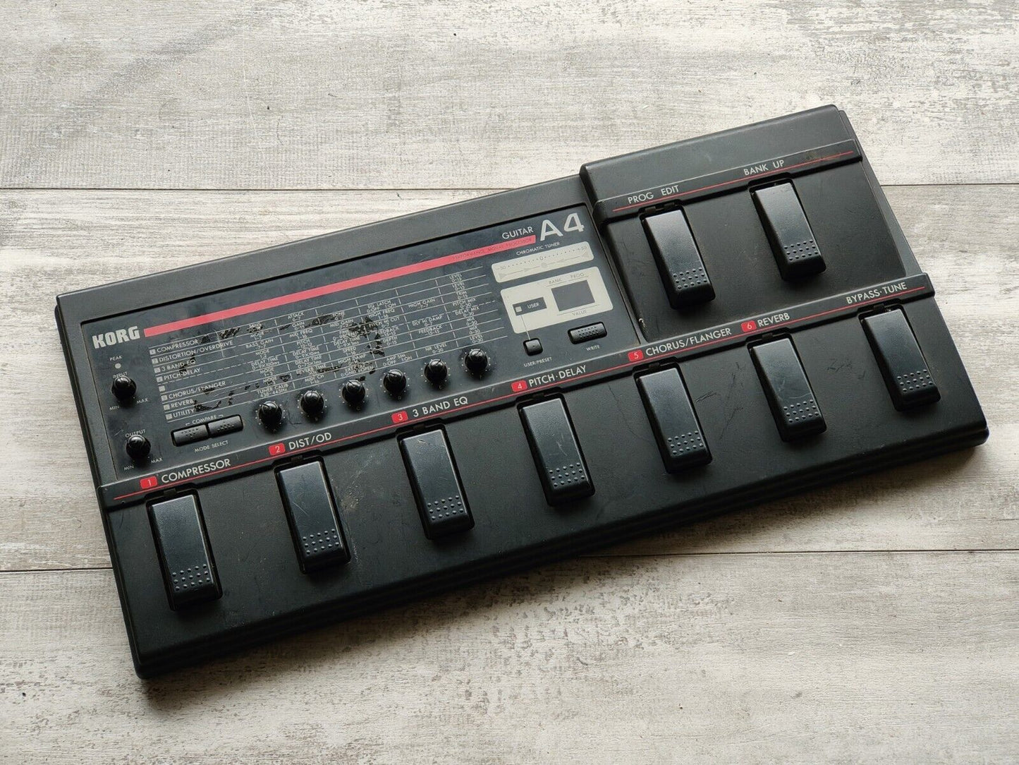 1980's Korg A4 Vintage Multi Effects Pedal