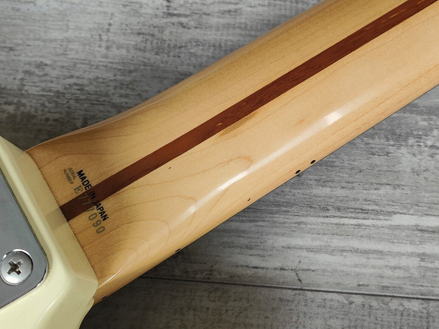 1986 Fender Japan ST72-65 '72 Reissue Blackmore Scalloped Stratocaster (White)