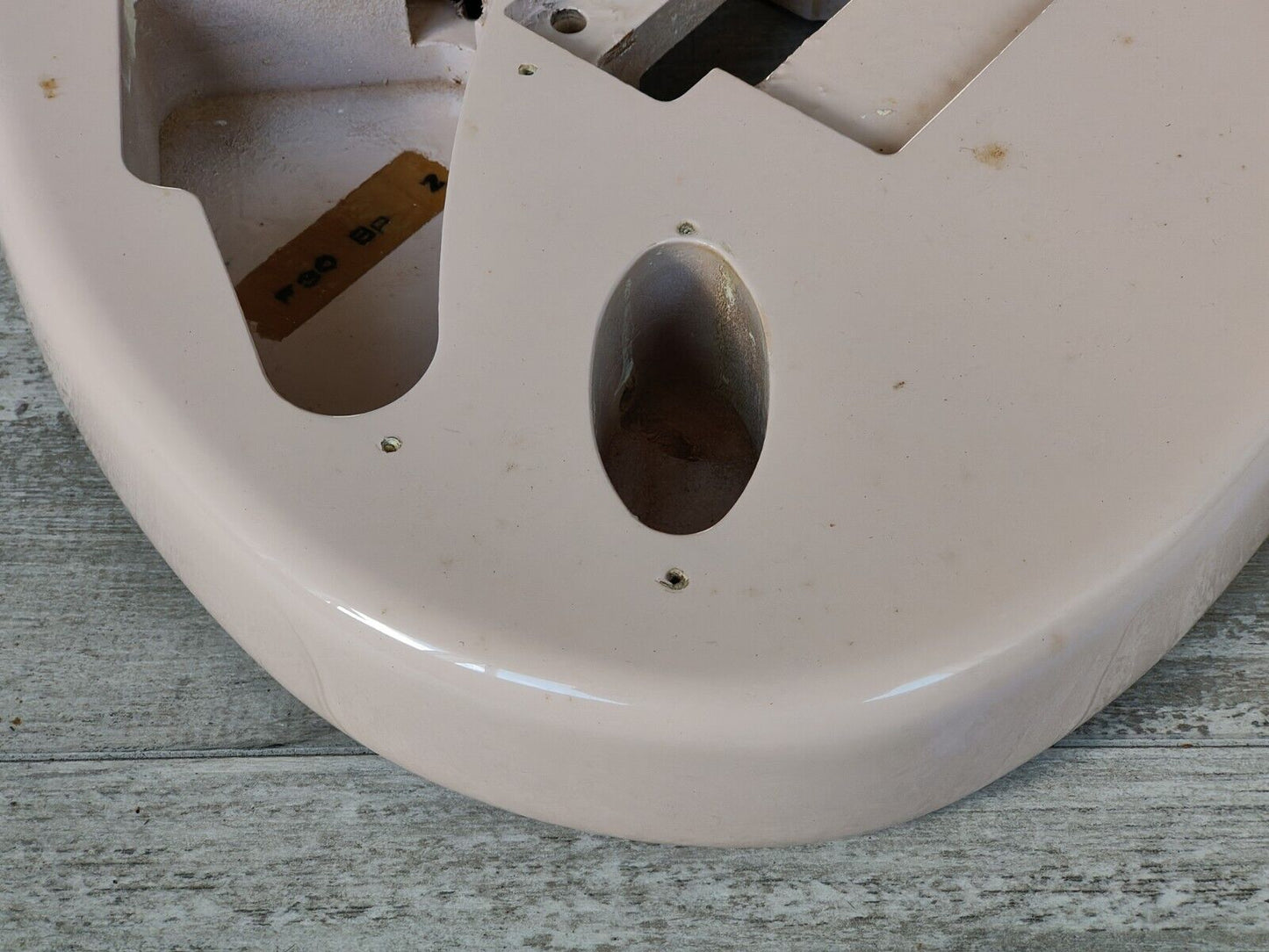 1990's Kramer Japan (by Tokai) LH Left Handed NOS Joker Superstrat Body (Pink)