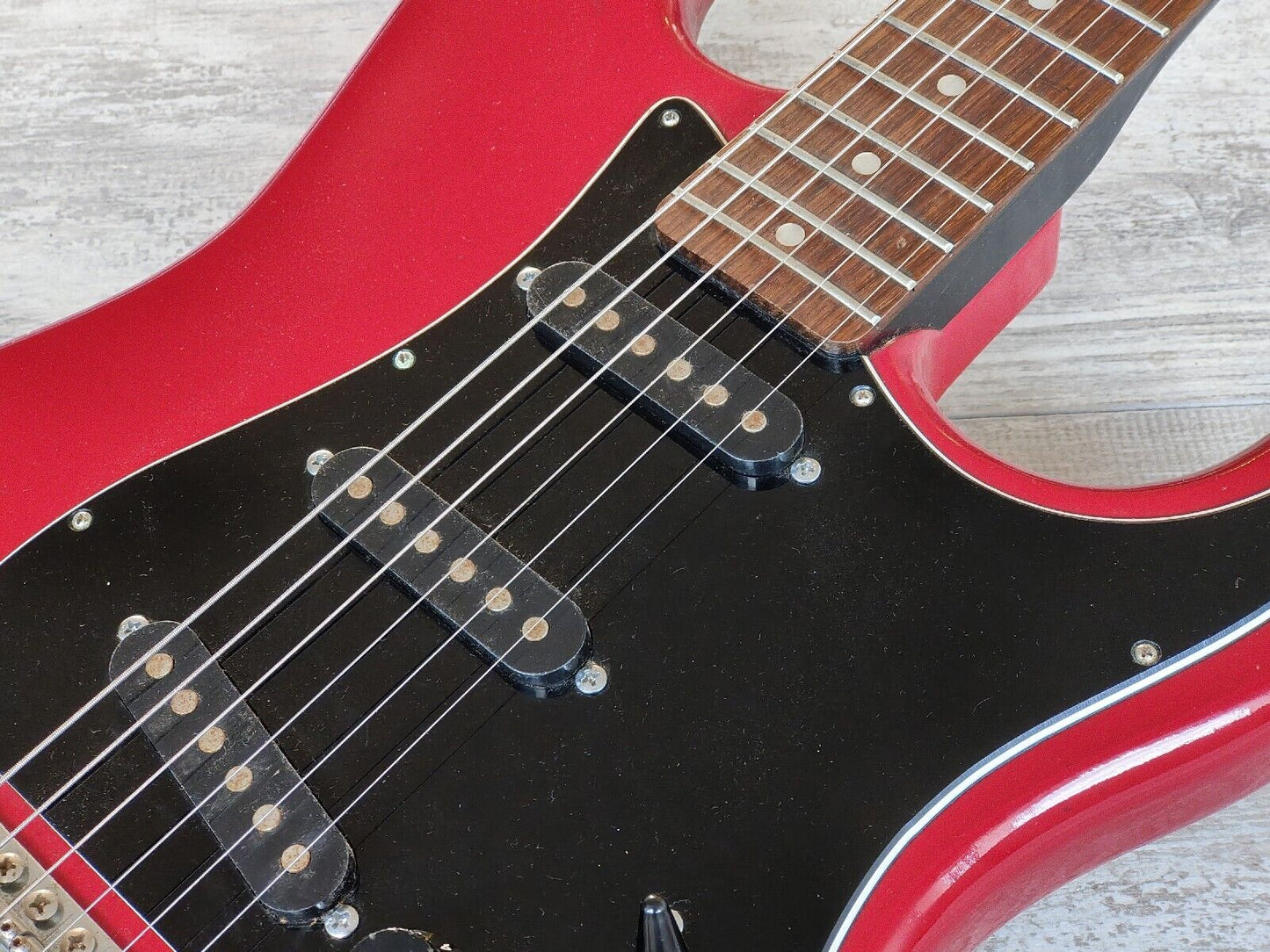 1970's Holly Japan (by Suzuki) Vintage Superstrat (Red)
