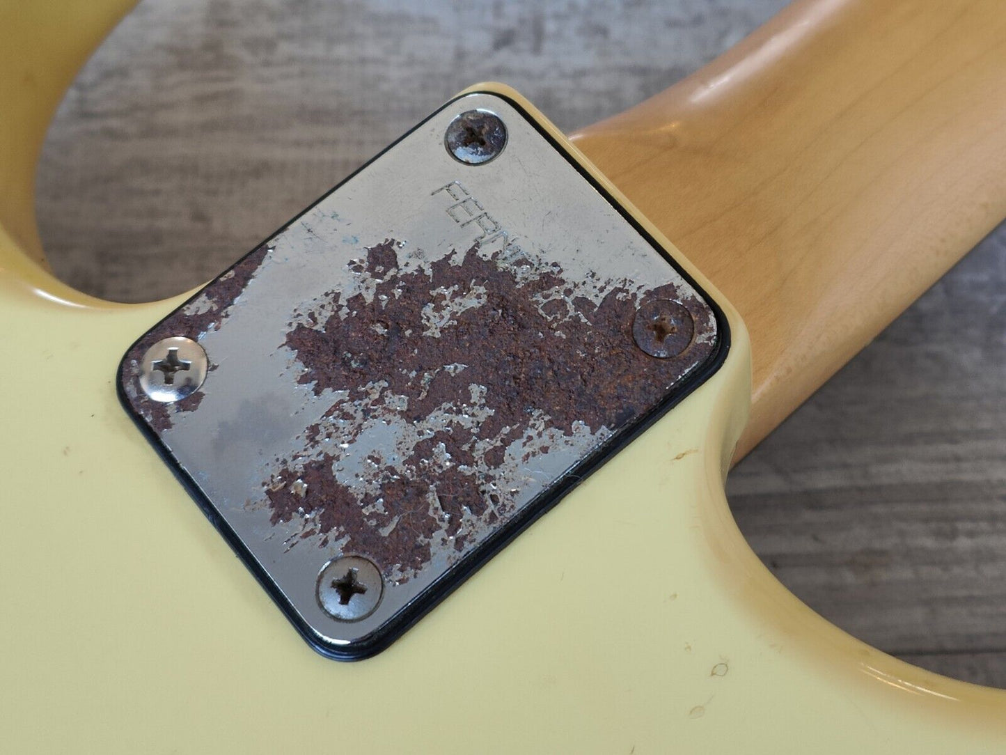 1990 Fernandes Japan FST-100 The Function Stratocaster (White)