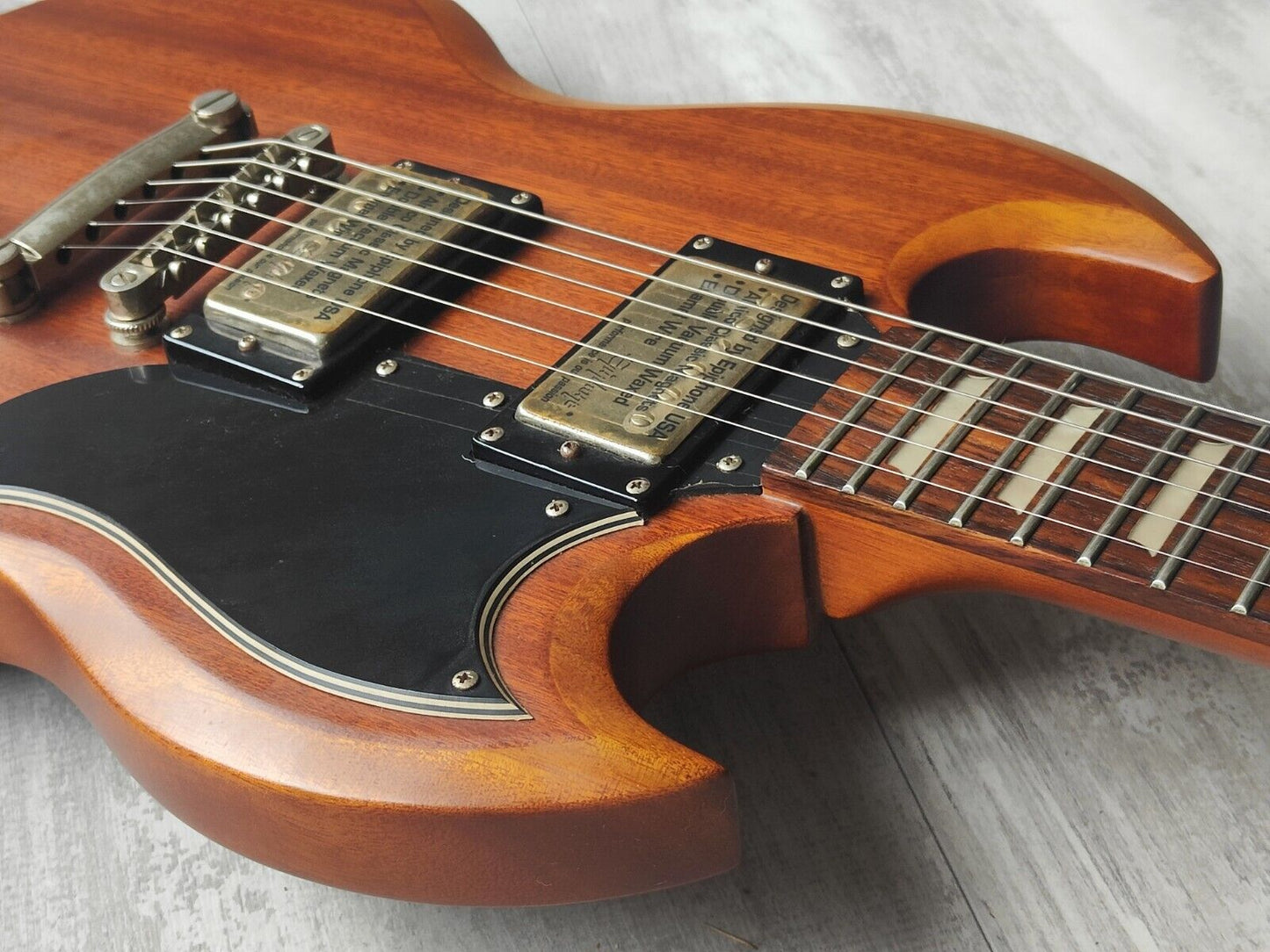 2014 Epiphone SG Double Cutaway (Worn Brown)
