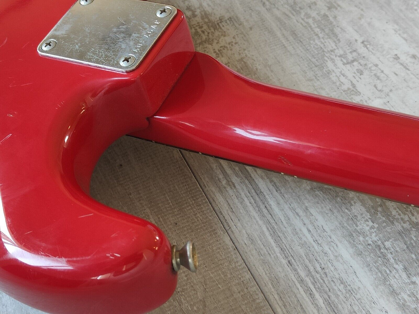 1984 Squier Japan SST314H-55 JV Series HSS Contemporary Stratocaster (Red)