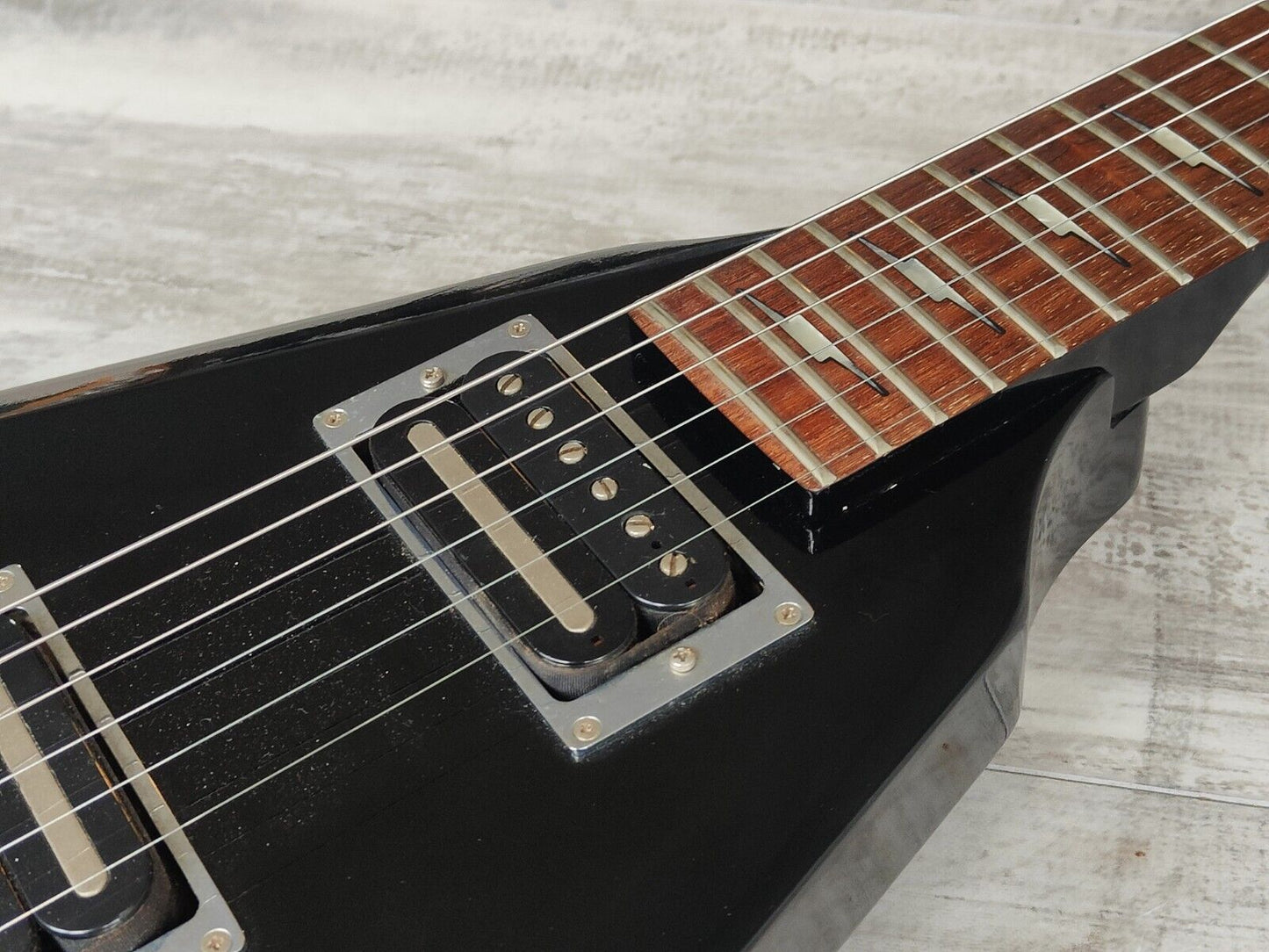 1985 Tokai Japan V-65 Flying V (Black)