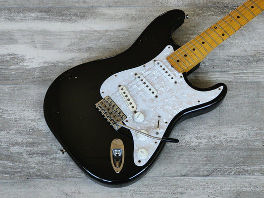2002 Fender Japan ST57 '57 Reissue Upgraded/Modified Stratocaster (Black)