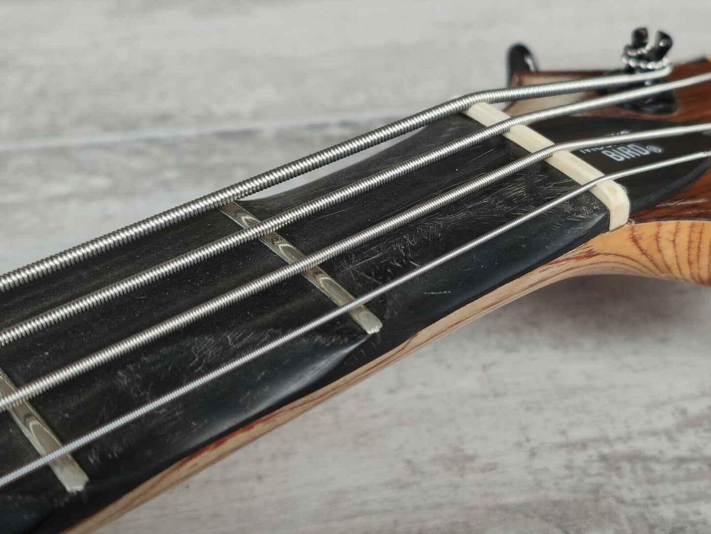 1980's BC Rich Japan NJ Series MB-857 Mockingbird Bass (Black)