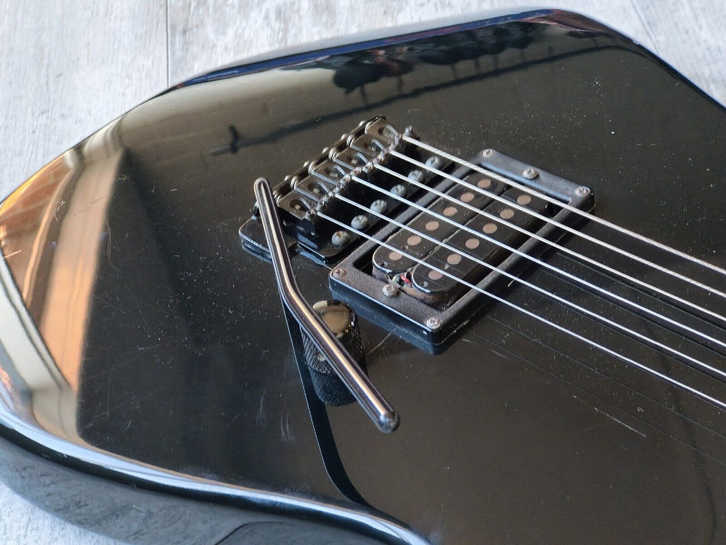 1986 Charvel Japan Model 1 Superstrat (Black)