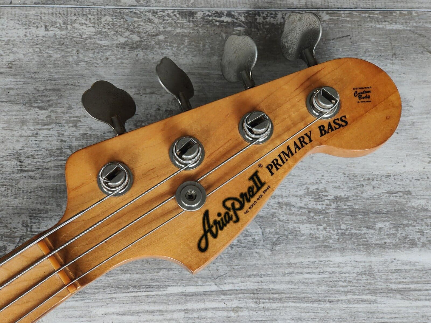 1978 Aria Pro II PB-400 Primary Precision Bass (Natural)