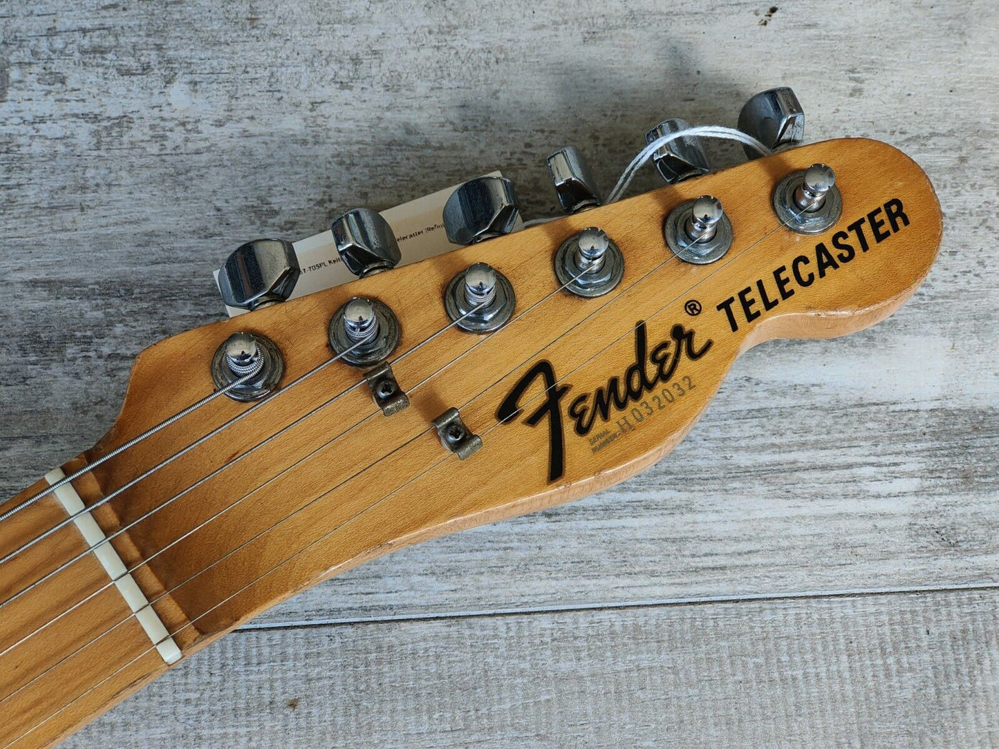 1989 Fender Japan TL67-70SPL Keith Richards Model Telecaster (Refinished Blue)