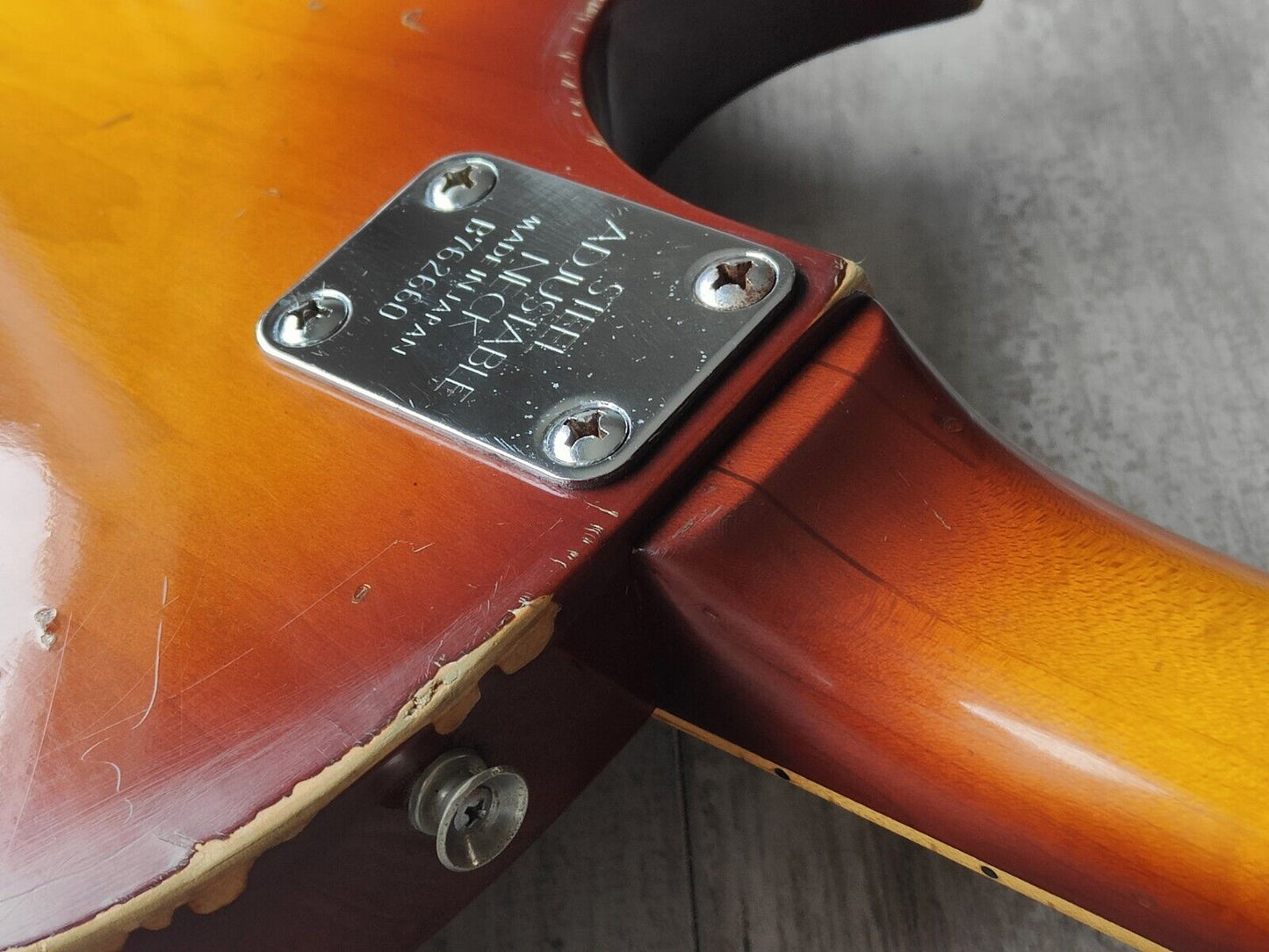 1976 Westminster (by Matsumoku) Japan L390S L6-S Style Single Cutaway (Sunburst)
