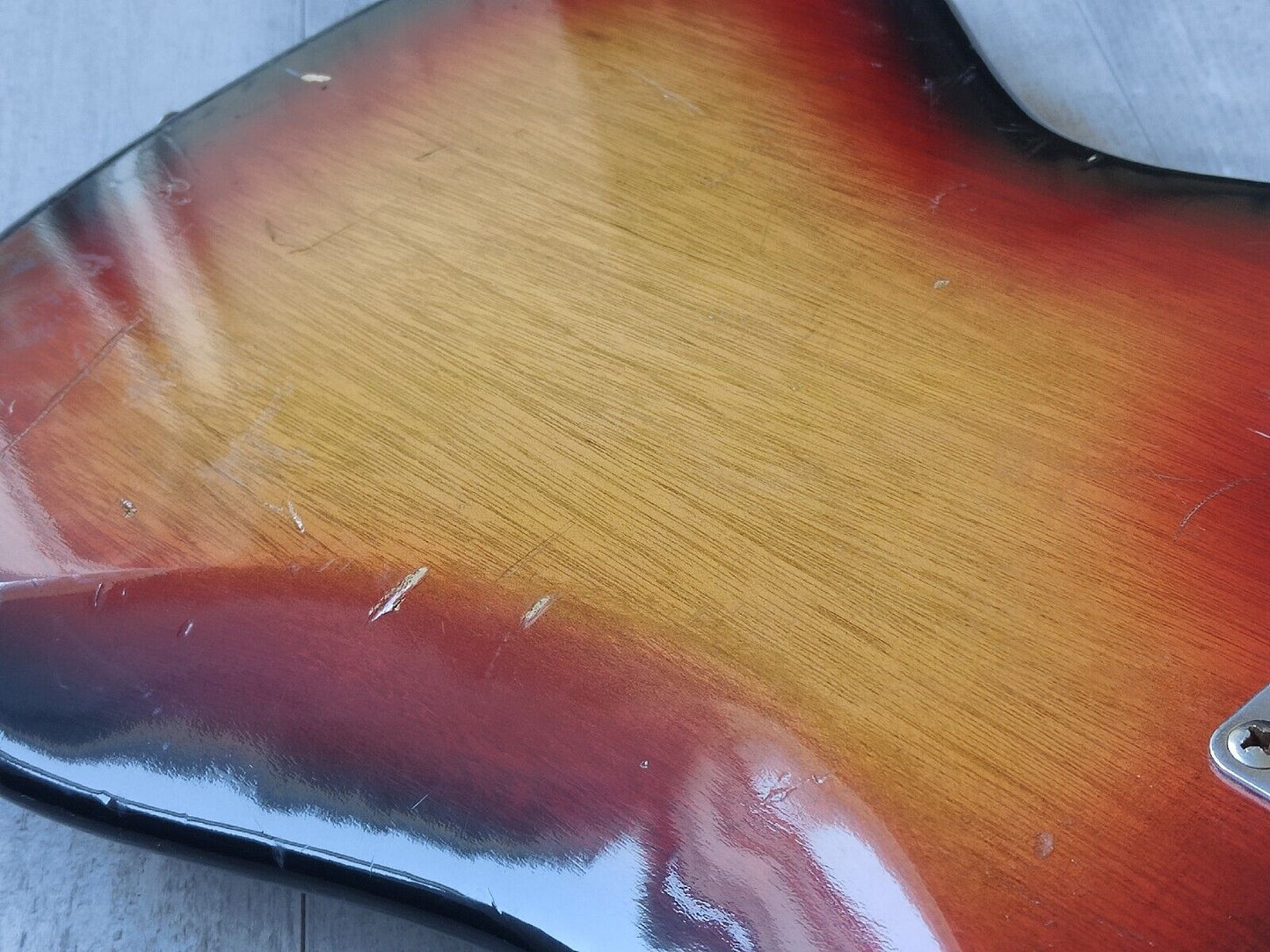 1981 Westminster Japan (Matsumoku) Jazz Bass (Sunburst)