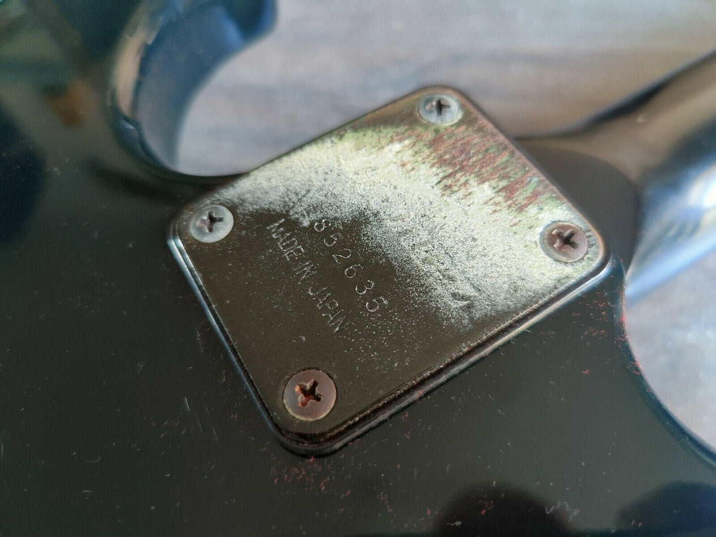 1985 Ibanez Japan Pro Line PL1450 Vintage Electric Guitar (Black)