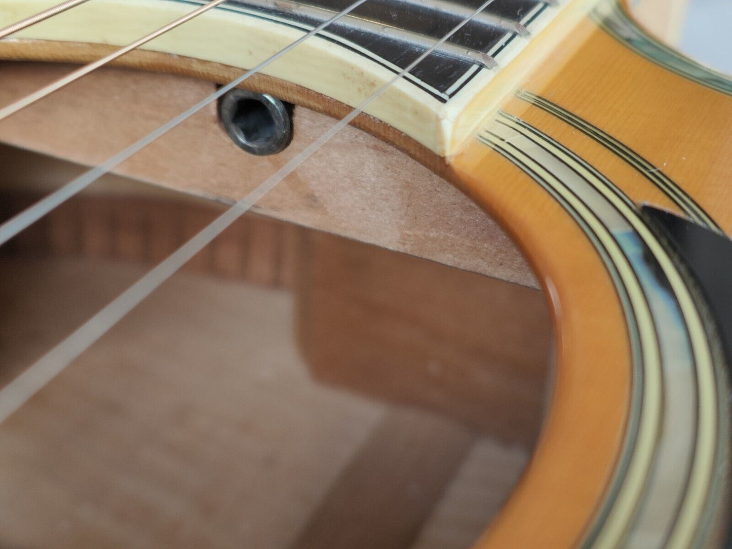 1986 Fender Japan AS-1 Vintage Acoustic Guitar (Natural)