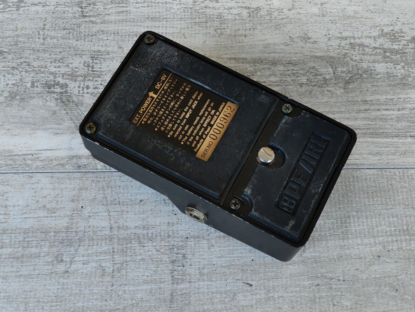 1980's Pearl Japan PE-10 Parametric EQ Vintage Effects Pedal