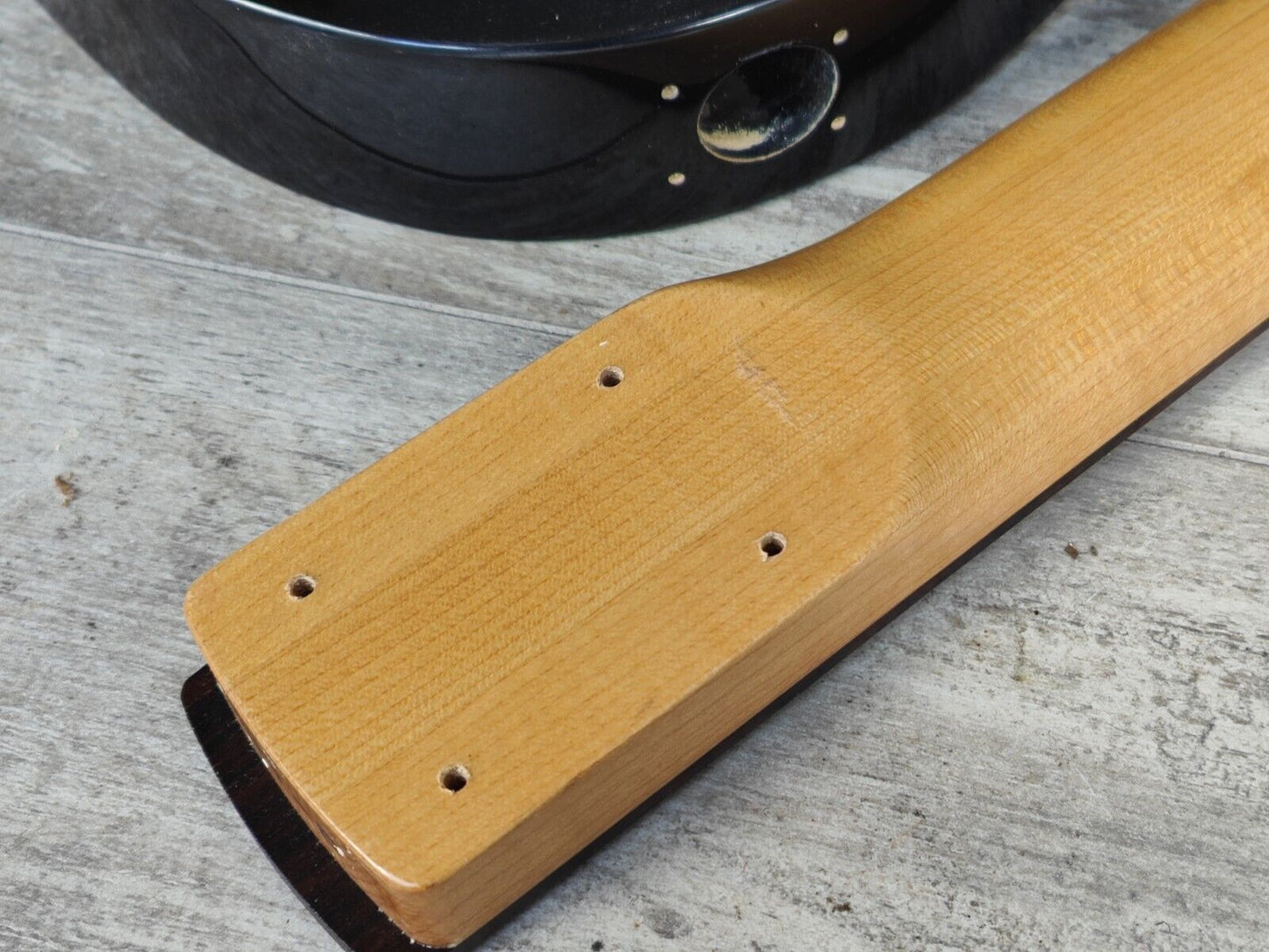 1990's Kramer Japan (by Tokai) LH Left Handed NOS Superstrat Body/Neck (Black)