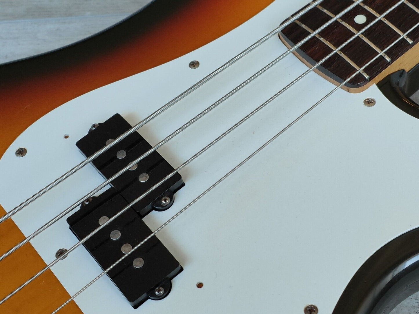 1993 Squier (by Fender Japan) Silver Series Precision Bass (Sunburst)