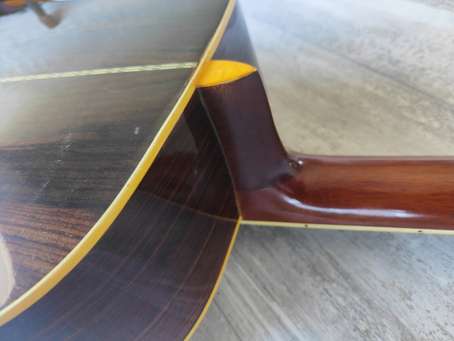 1980's Morris W-25 Japanese Vintage Acoustic Dreadnought Guitar (Natural)