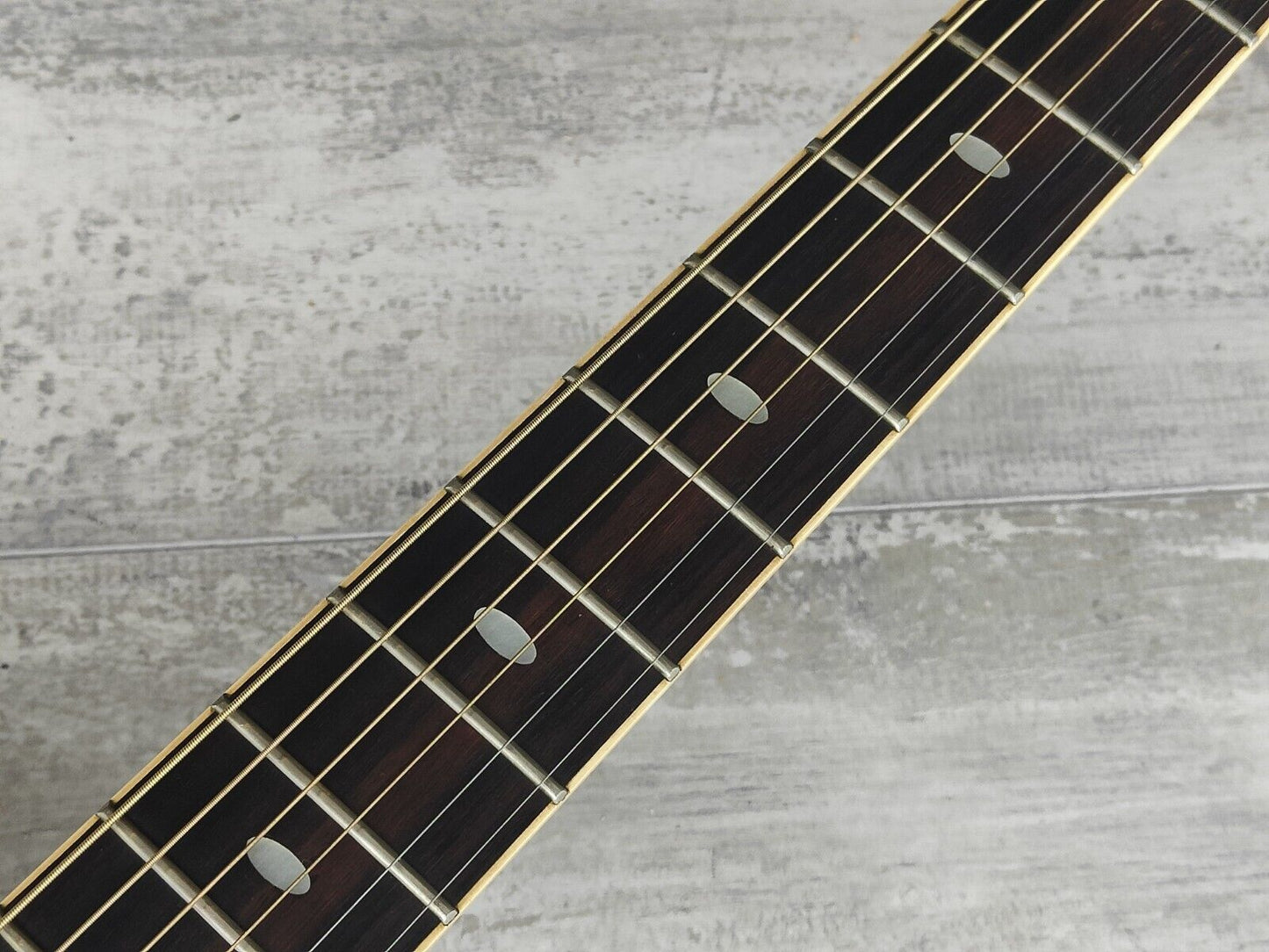 1990's Applause AE-38 Ovation Shaped Acoustic Guitar (Green Burst)