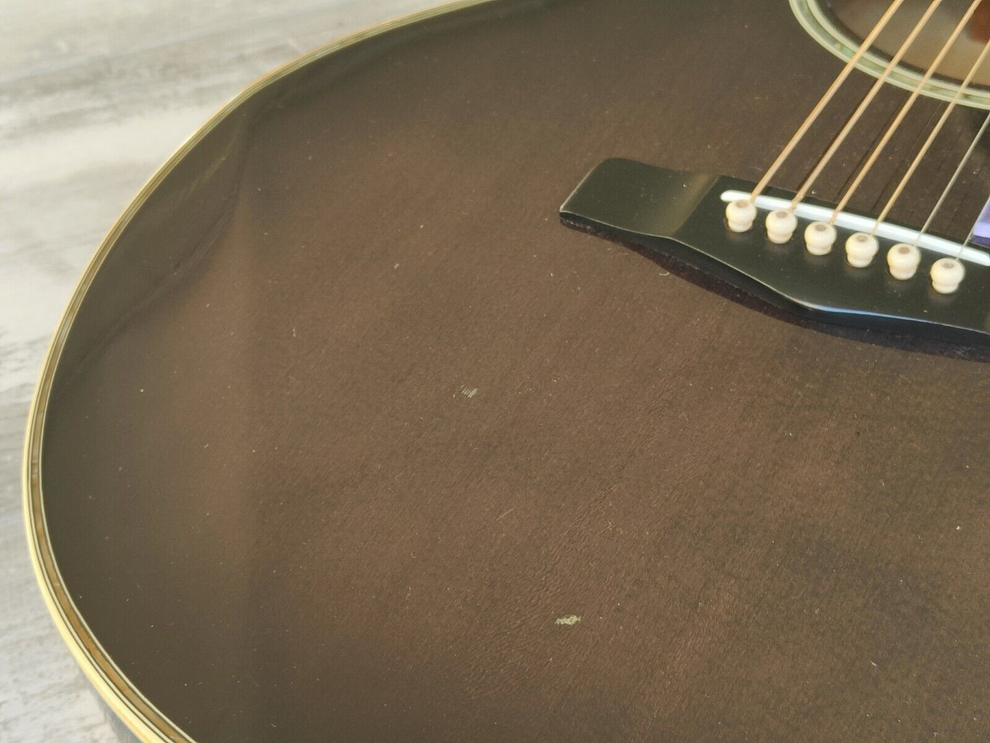 1986 Fender Japan PW-1 Phoenix Electric Acoustic Guitar