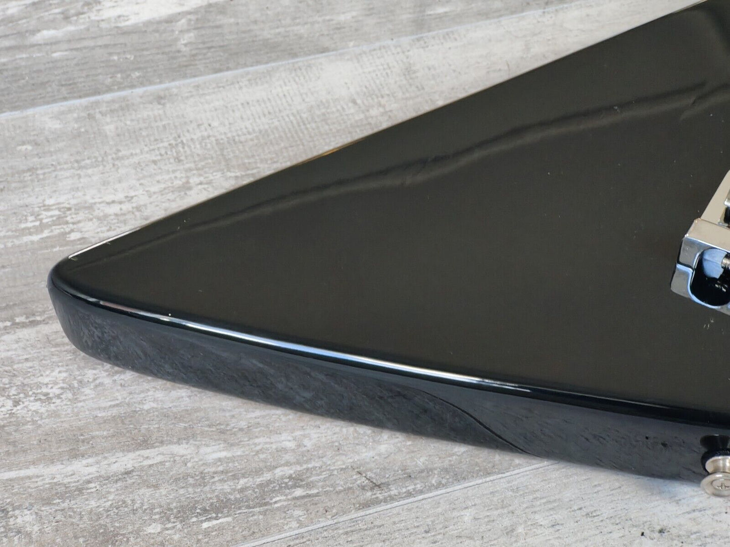 1980's Fernandes Japan BXB-55 Explorer Bass (Black)