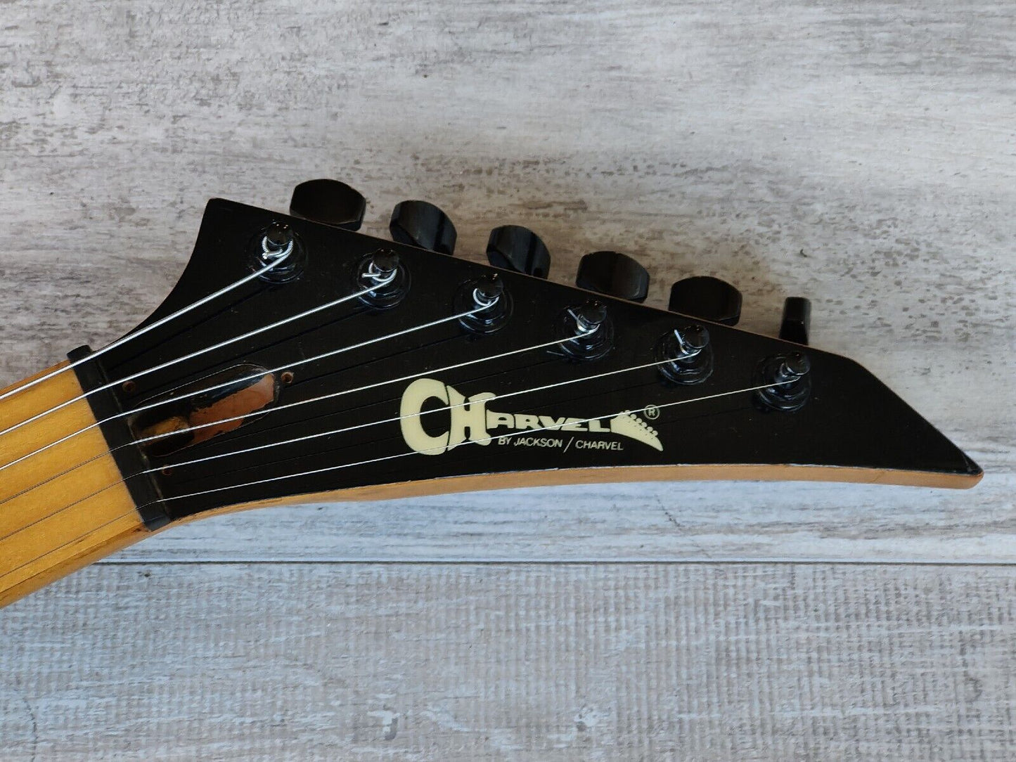 1986 Charvel Japan Model 1 Superstrat (Black)