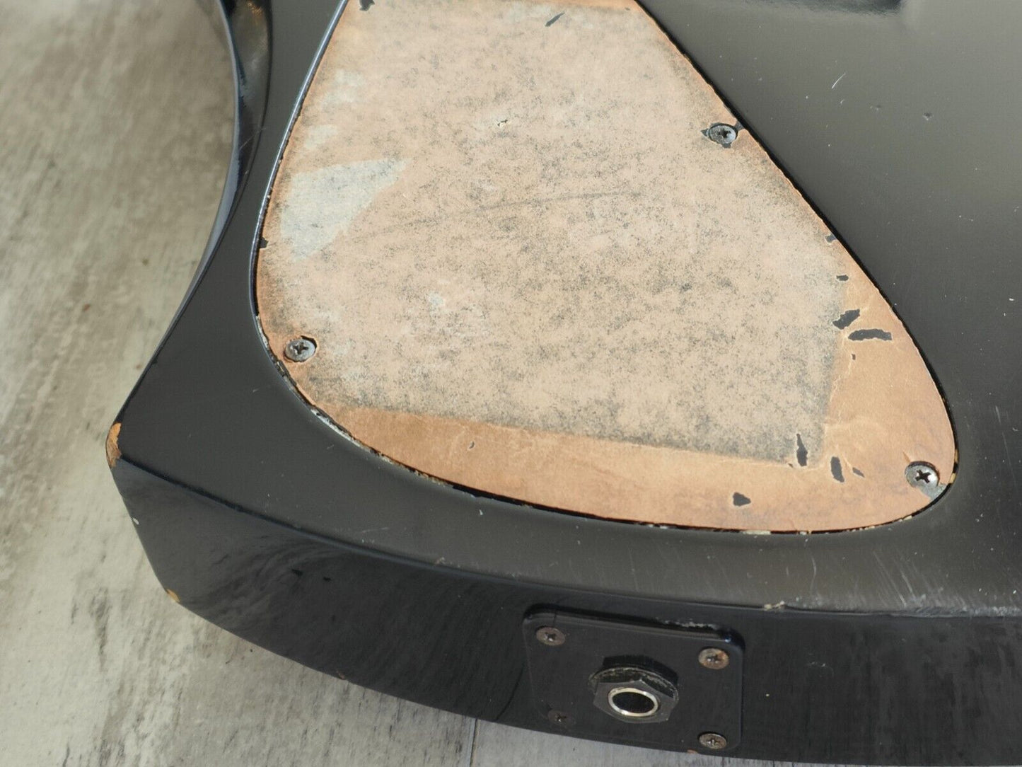 1980's BC Rich Japan NJ Series Neckthrough Mockingbird Bass (Black)