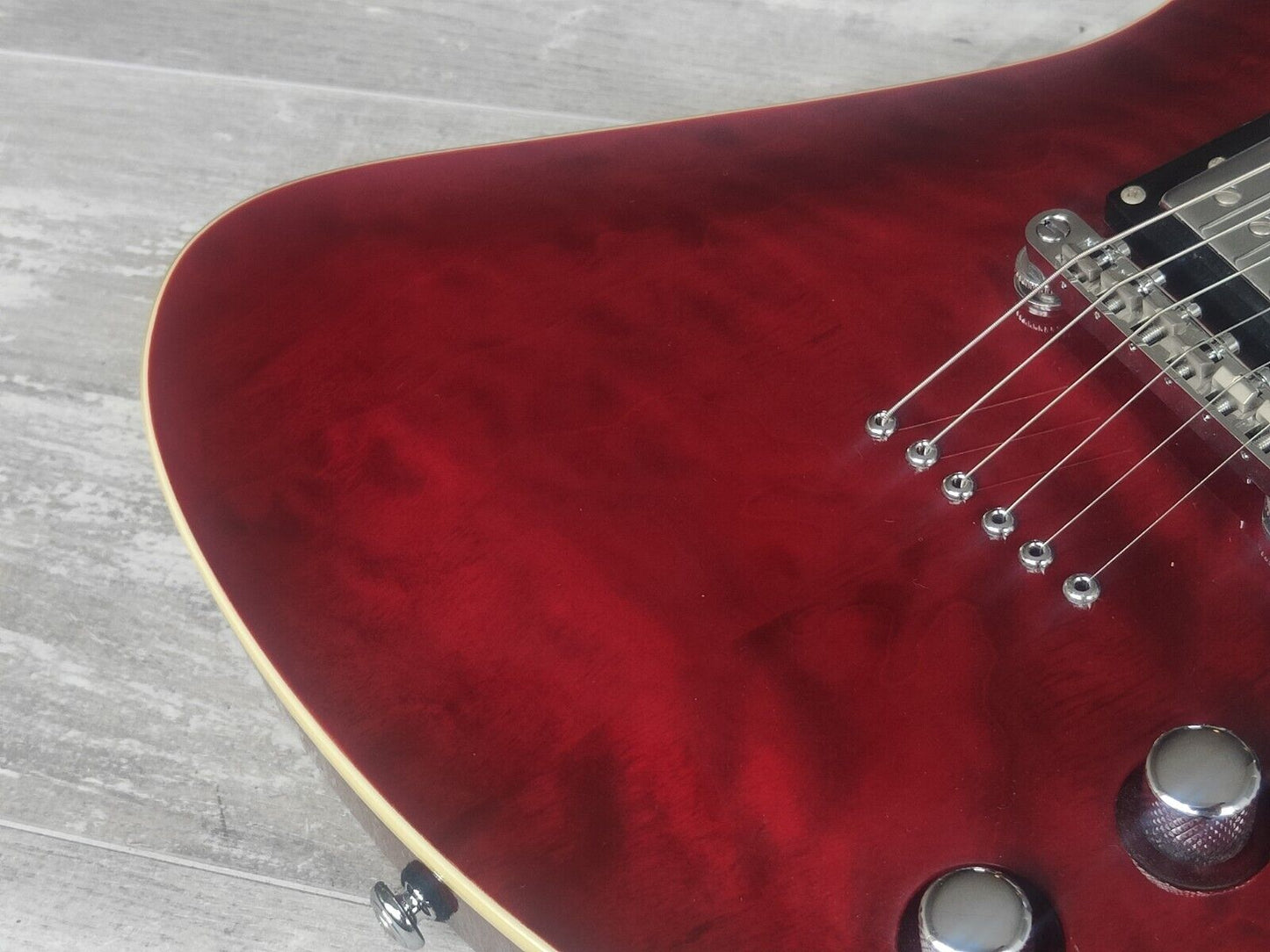 2001 BC Rich Masterpiece Mockingbird (Red Quilt)