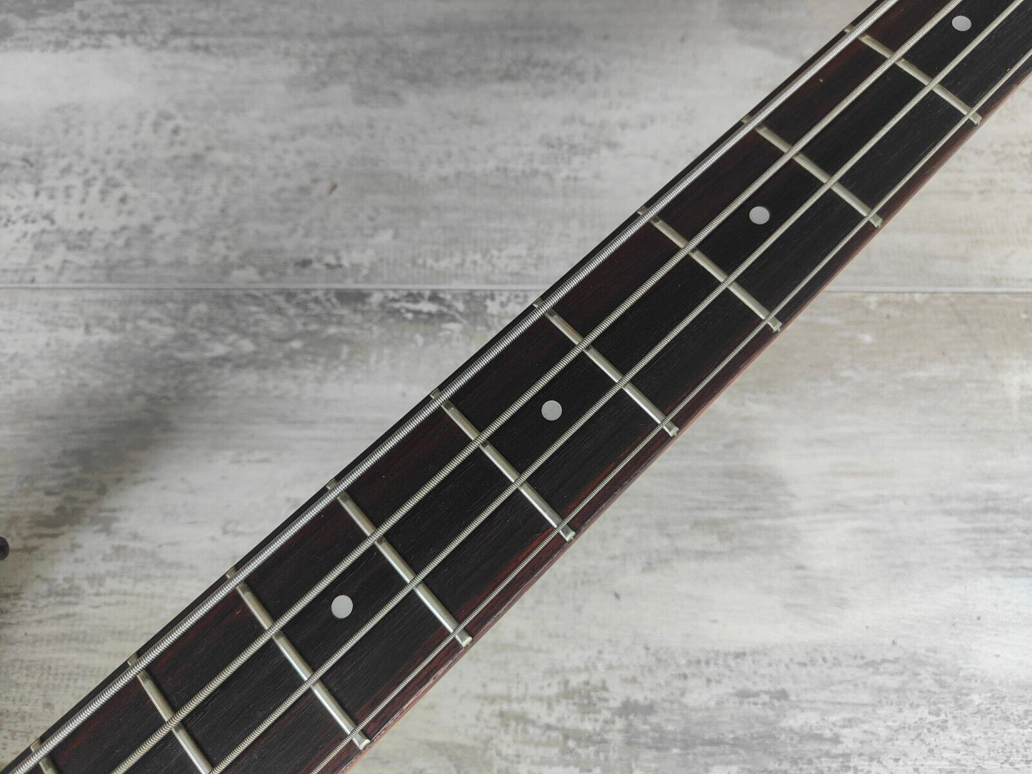 1985 Greco Japan JJB-1 Electric Bass Guitar (White)