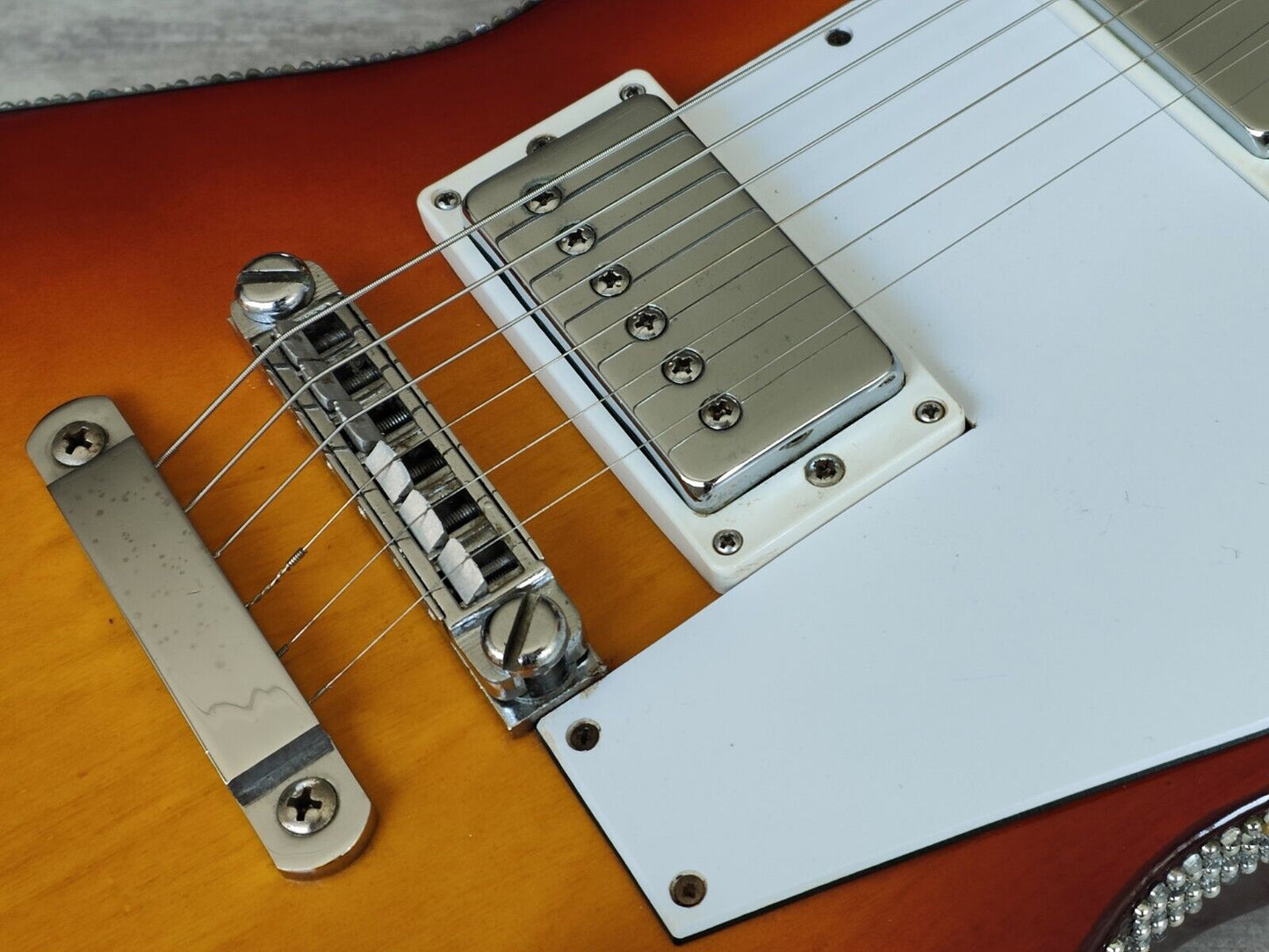 1970's Tomson Japan Explorer/Destroyer Electric Guitar (Sunburst)