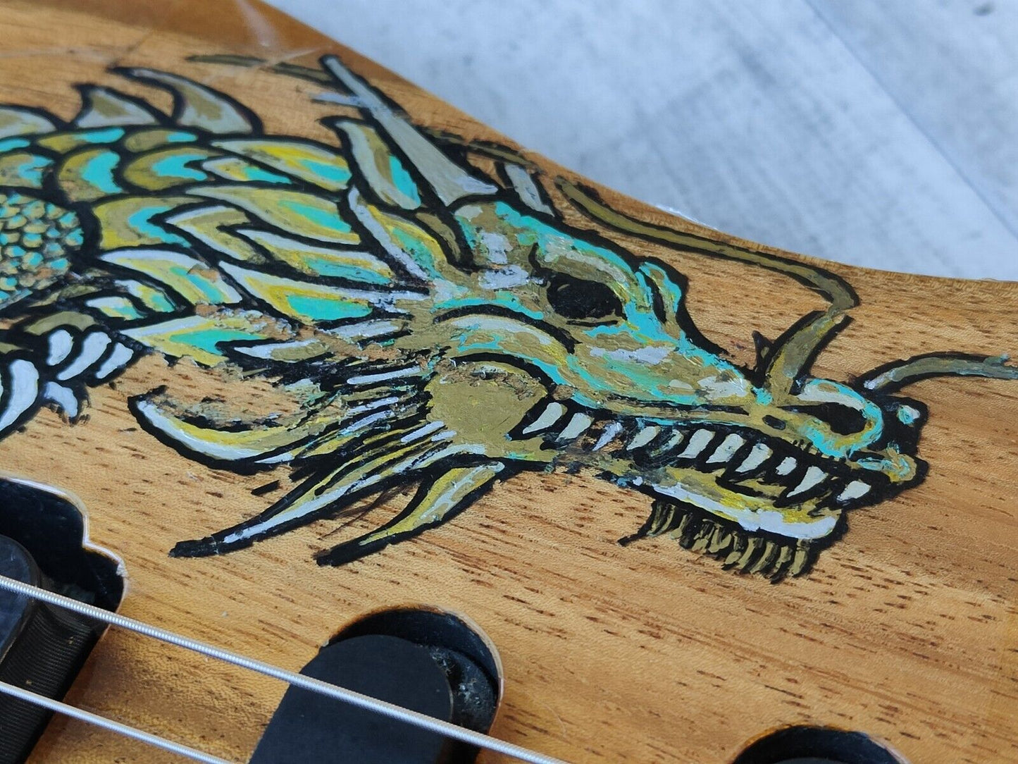 1994 Fernandes Japan FR-120S Revolver HSH Superstrat w/Sustainer (Natural)