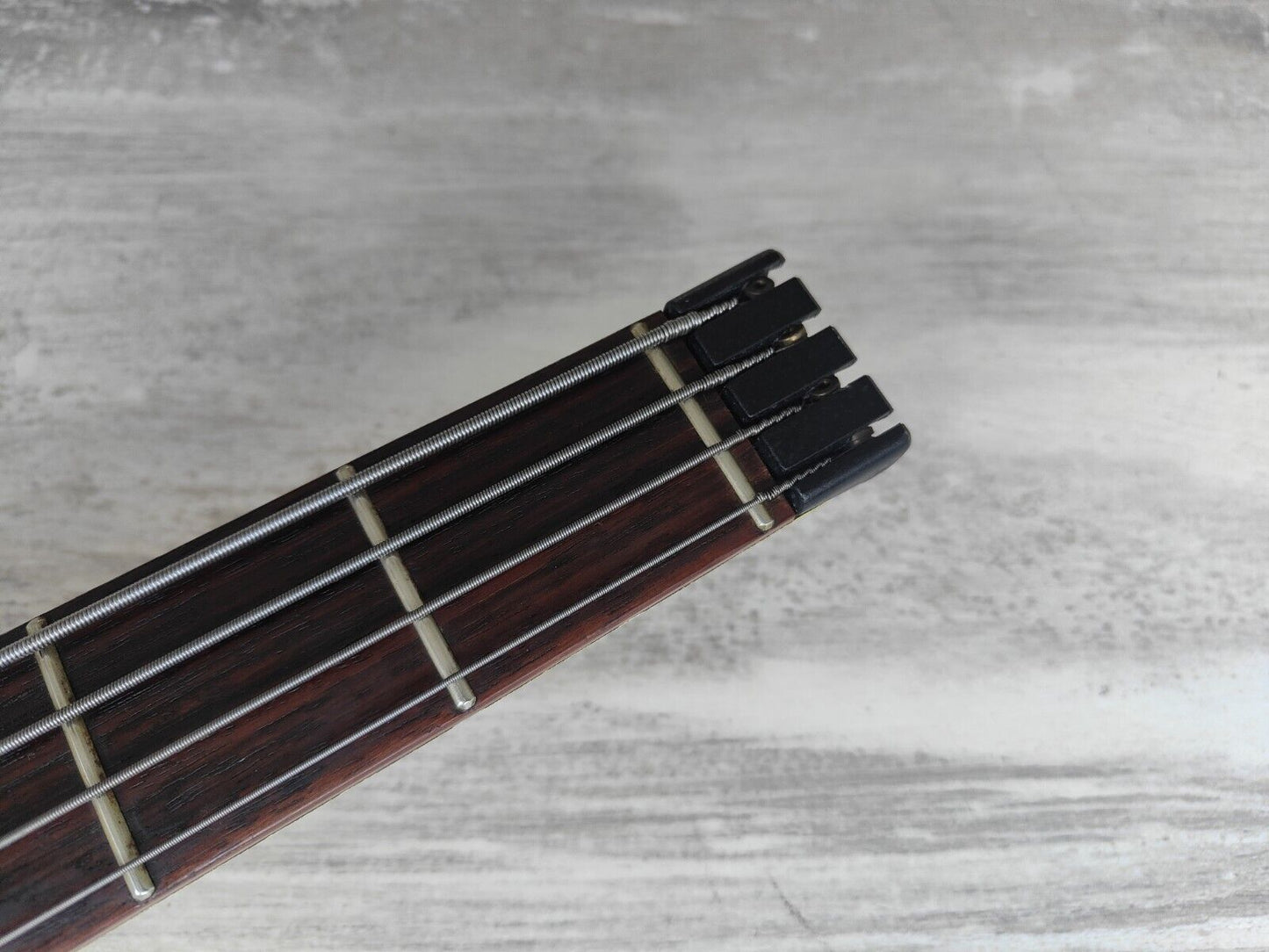 1980's Hohner B2 Headless Paddle Bass Guitar w/Steinberger System (Yellow)