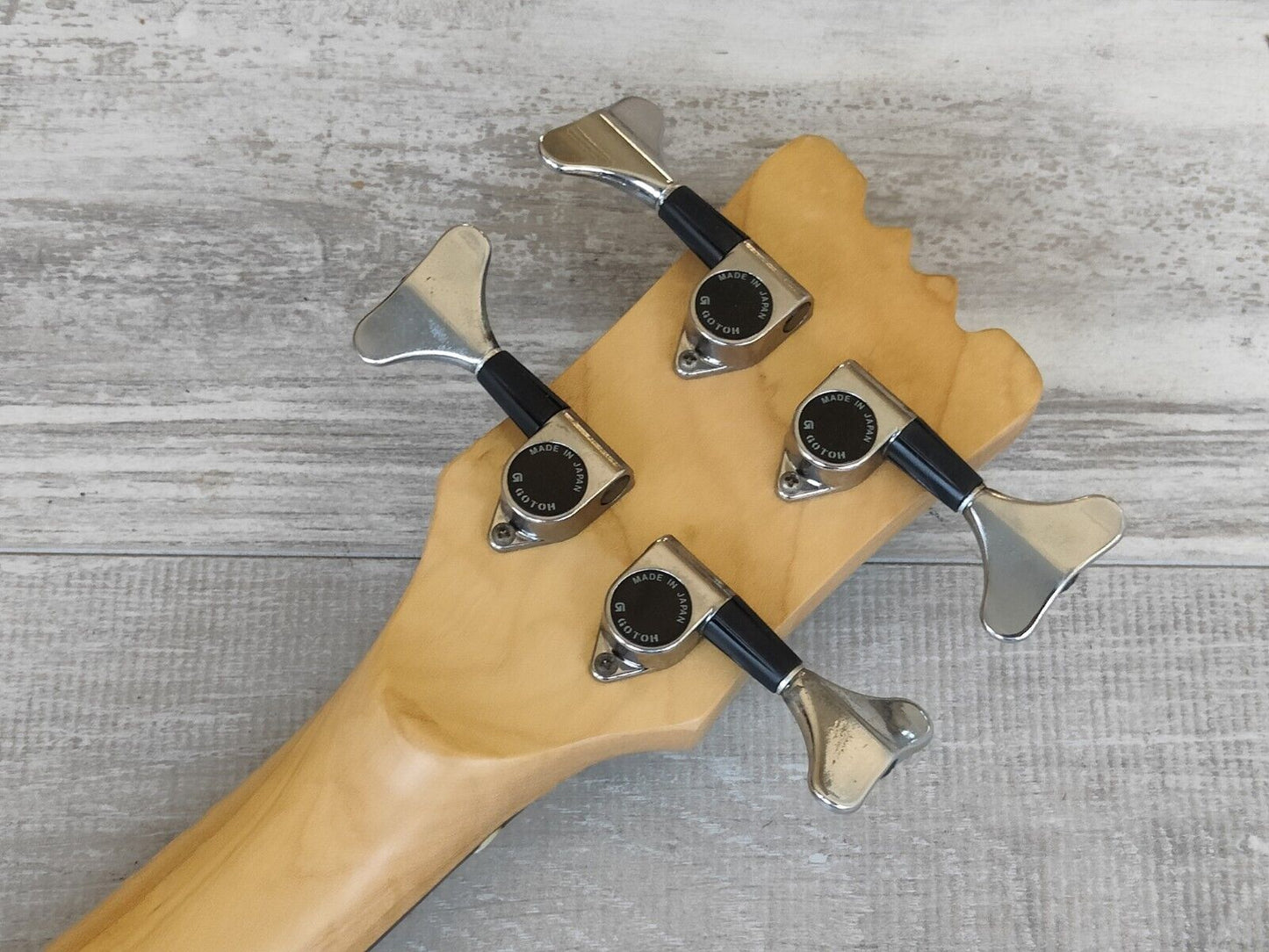 Marine Rider Mini Mosrite Travel Bass Guitar (Made in Japan)