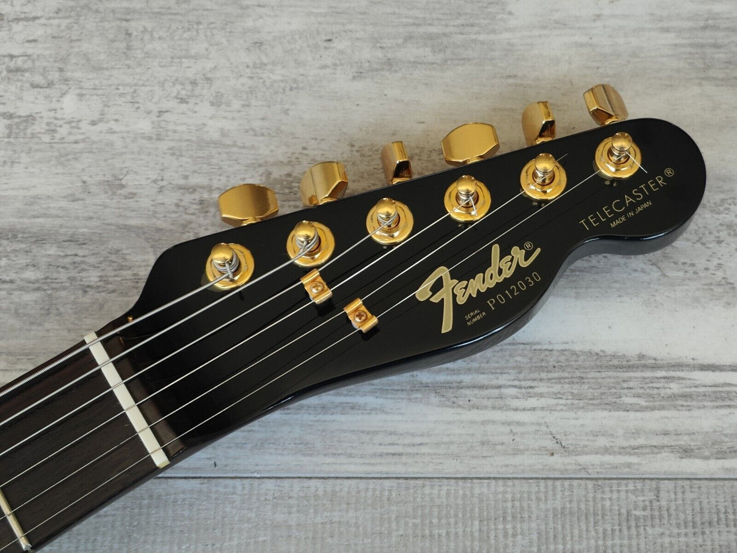 1994 Fender Japan TLG80-60 Vintage Telecaster (Black & Gold)