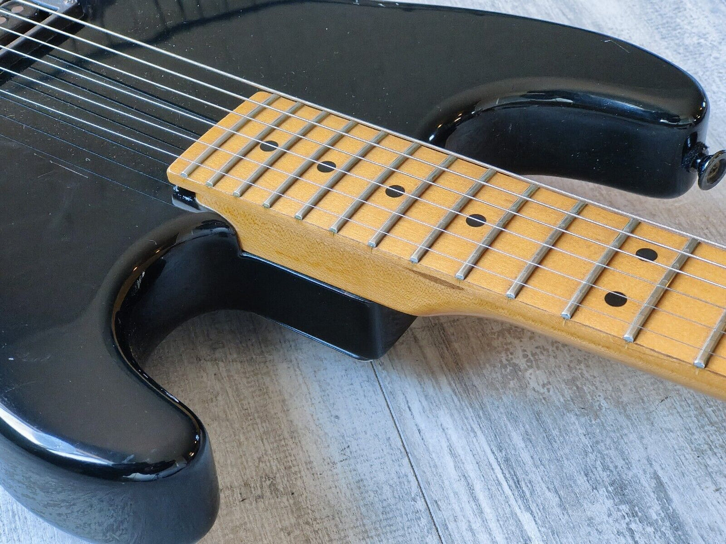 1986 Charvel Japan Model 1 Superstrat (Black)