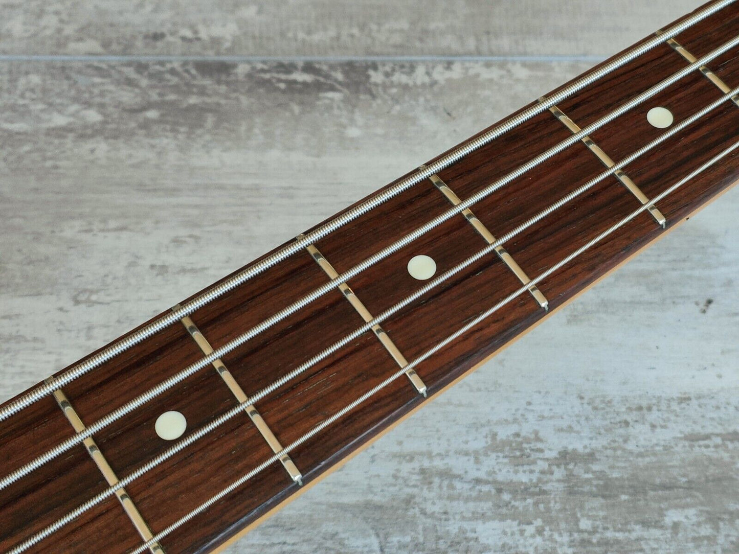 1992 Fender Japan (by Fujigen) JB62-58 '62 Reissue Jazz Bass (Candy Apple Red)