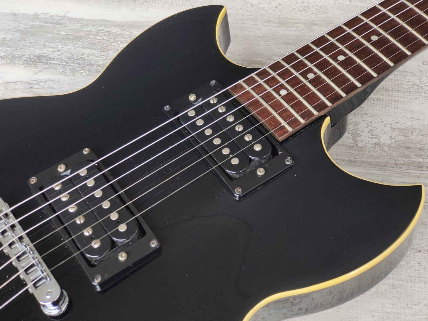 1990's Yamaha SG500B Double Cutaway (Black)