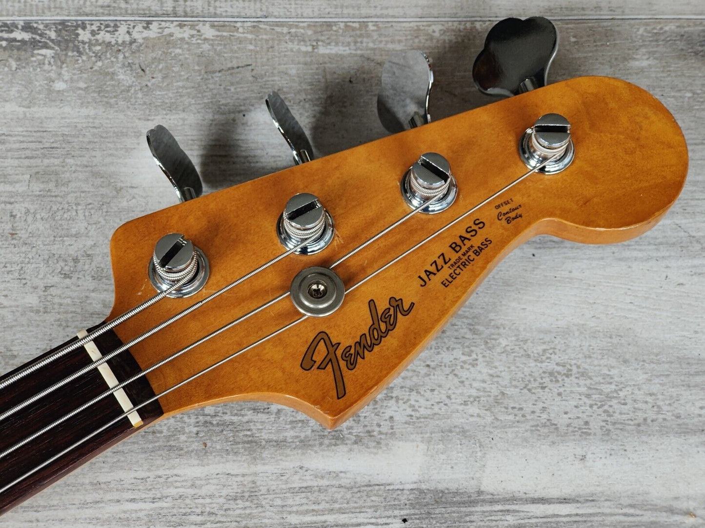 1993 Fender Japan (by Fujigen) JB62-58 '62 Reissue Jazz Bass (Sunburst)
