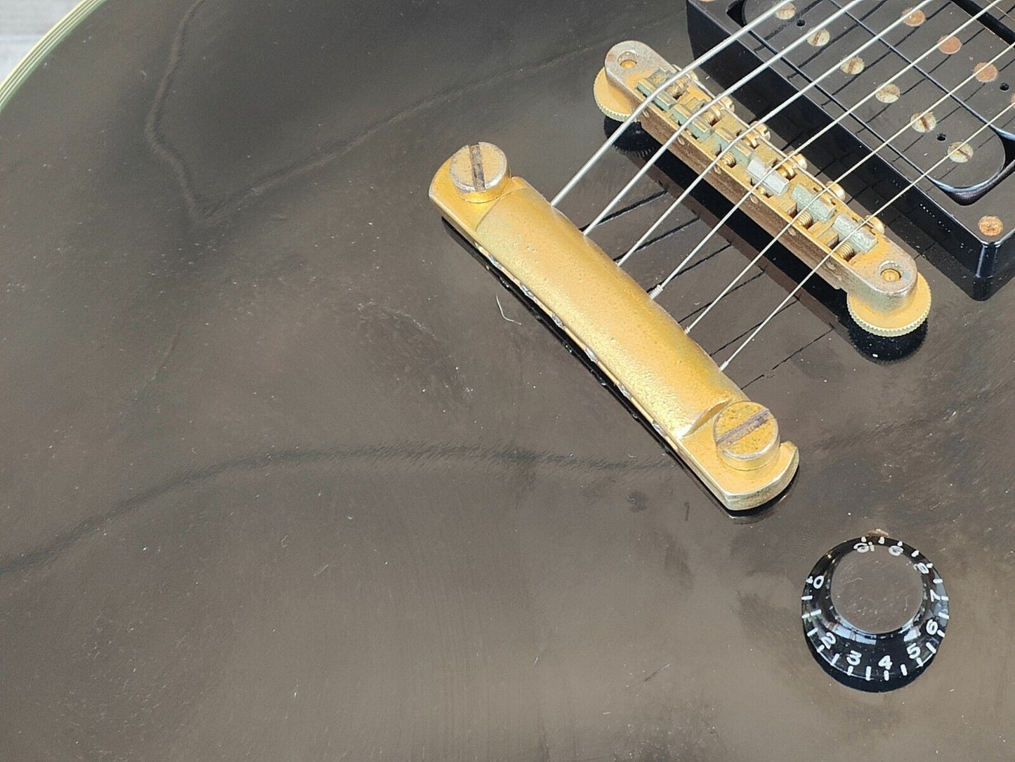 1988 Burny Japan RLC-60 Les Paul Custom (Black)