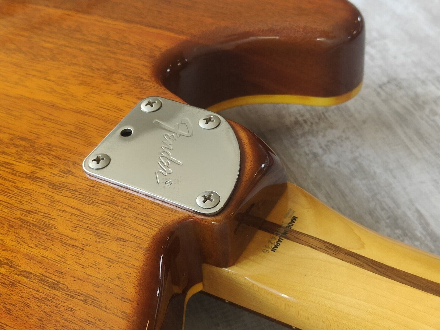 1991 Fender Japan TLAC-100 Electric Acoustic Telecaster (Natural)