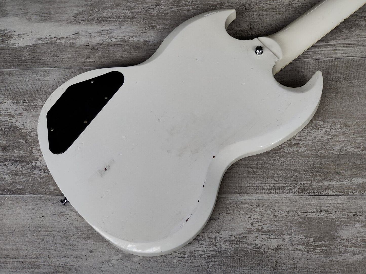1994 Orville (Gibson) Japan  SG-65 '62 Reissue SG Double Cutaway (Alpine White)